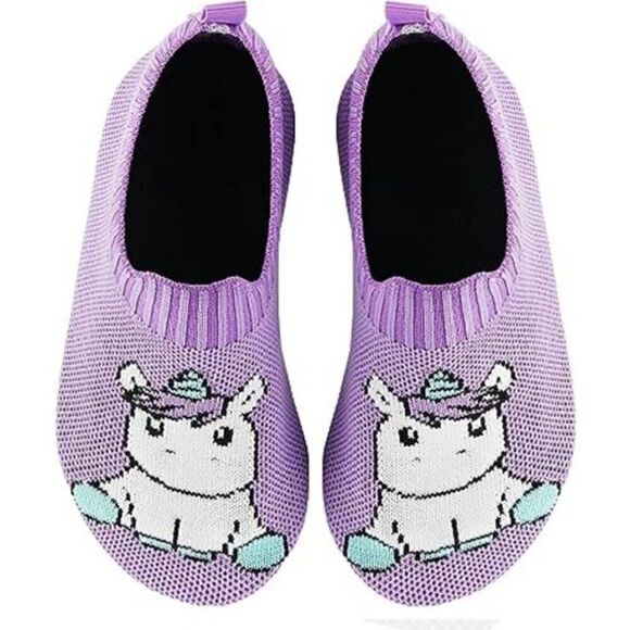NWT NING GIRLS UNICORN WATER SHOES - Picture 1 of 5